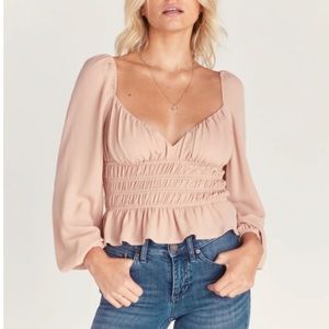 Blush Pink Blouse